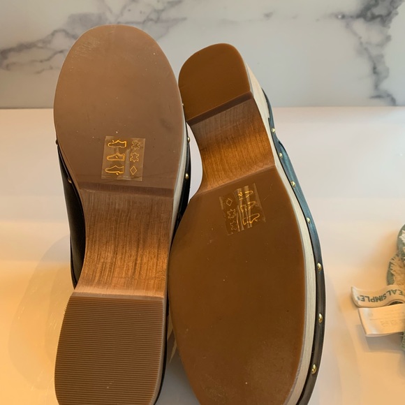 J Crew Dakota Leather Clogs / Sold Out! - Picture 7 of 7